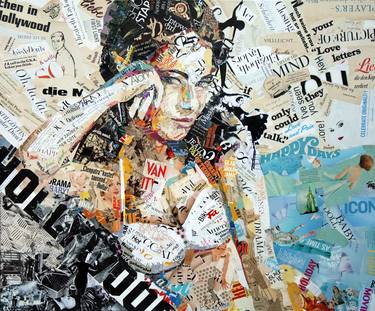 Original Celebrity Collage by Ines Kouidis