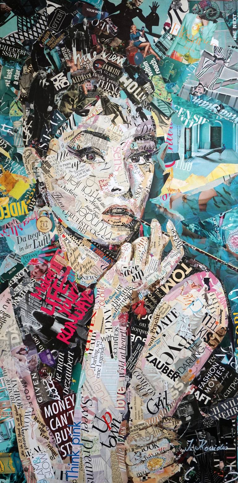 Darling Collage by Ines Kouidis | Saatchi Art