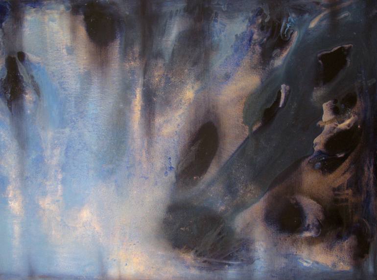 Original Abstract Seascape Painting by Arsen Bereza