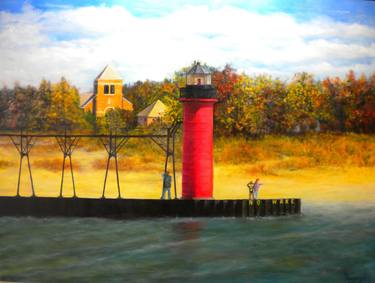 Lighthouse in 4 Seasons: Fall thumb