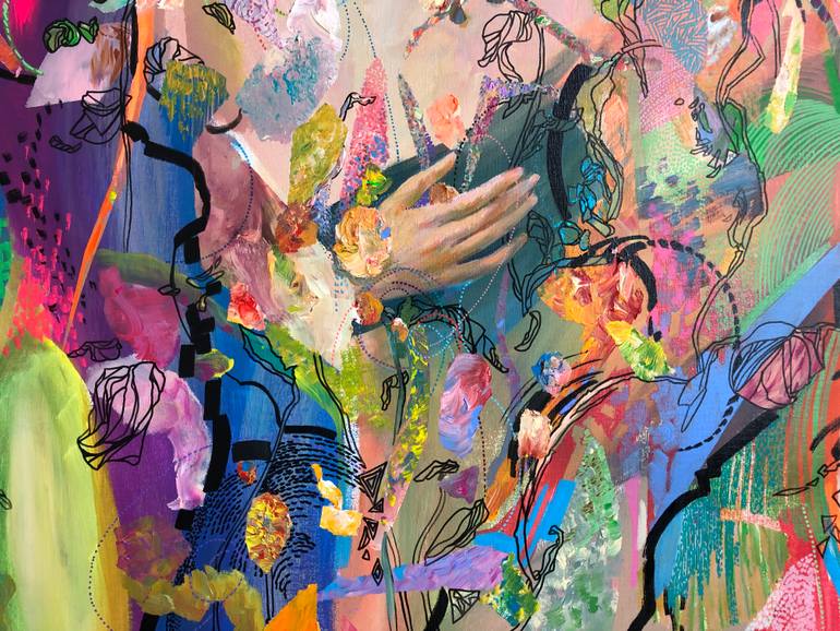 Original Abstract Painting by Larisa Ilieva