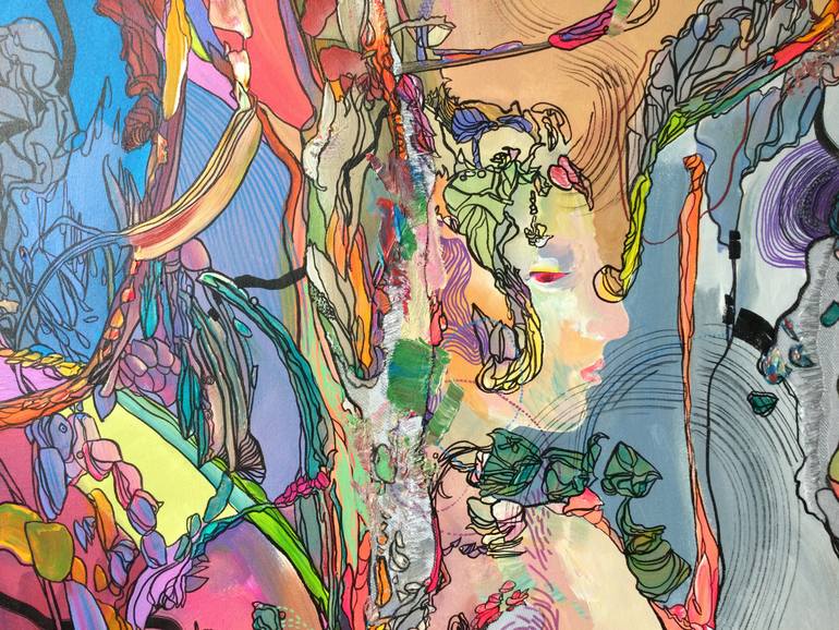 Original Abstract Painting by Larisa Ilieva