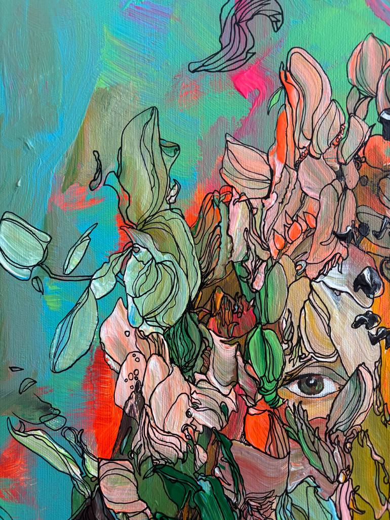 Original Contemporary Abstract Painting by Larisa Ilieva