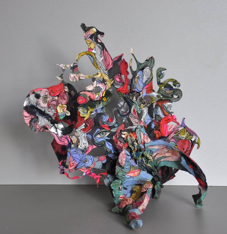 Original Abstract Sculpture by Larisa Ilieva