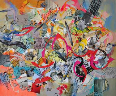 Print of Abstract Collage by Larisa Ilieva