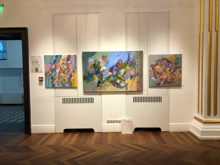 Original Abstract Painting by Larisa Ilieva