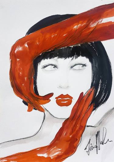 Original Fine Art Women Paintings by Fiona Maclean