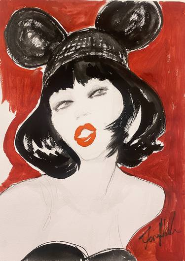 Original Fashion Paintings by Fiona Maclean