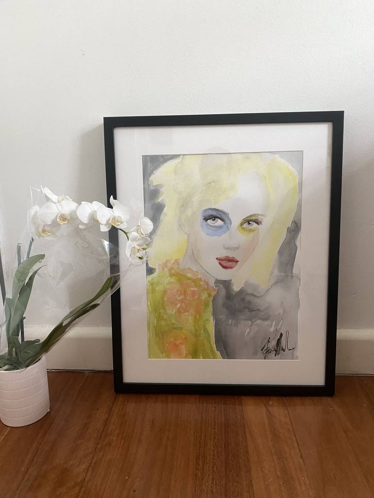 Original Impressionism Women Painting by Fiona Maclean