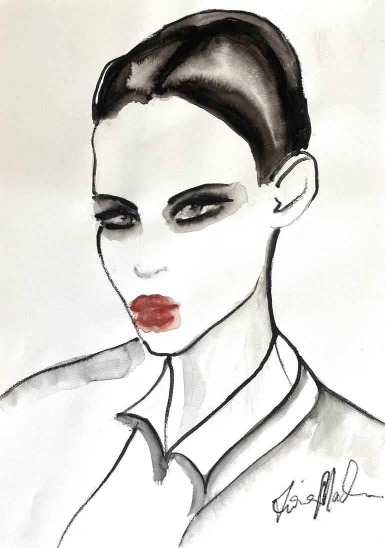 Print of Figurative Women Paintings by Fiona Maclean