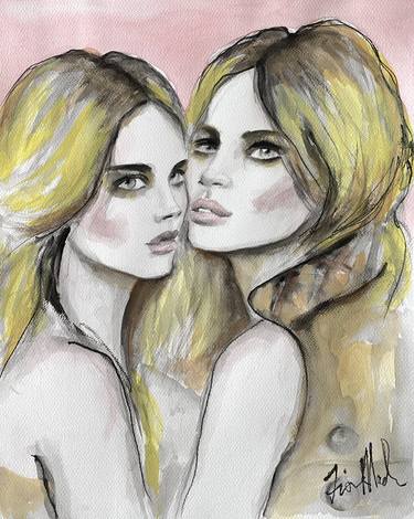 Original Impressionism Women Paintings by Fiona Maclean