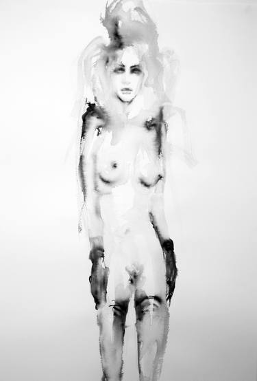 Print of Expressionism Nude Paintings by Fiona Maclean