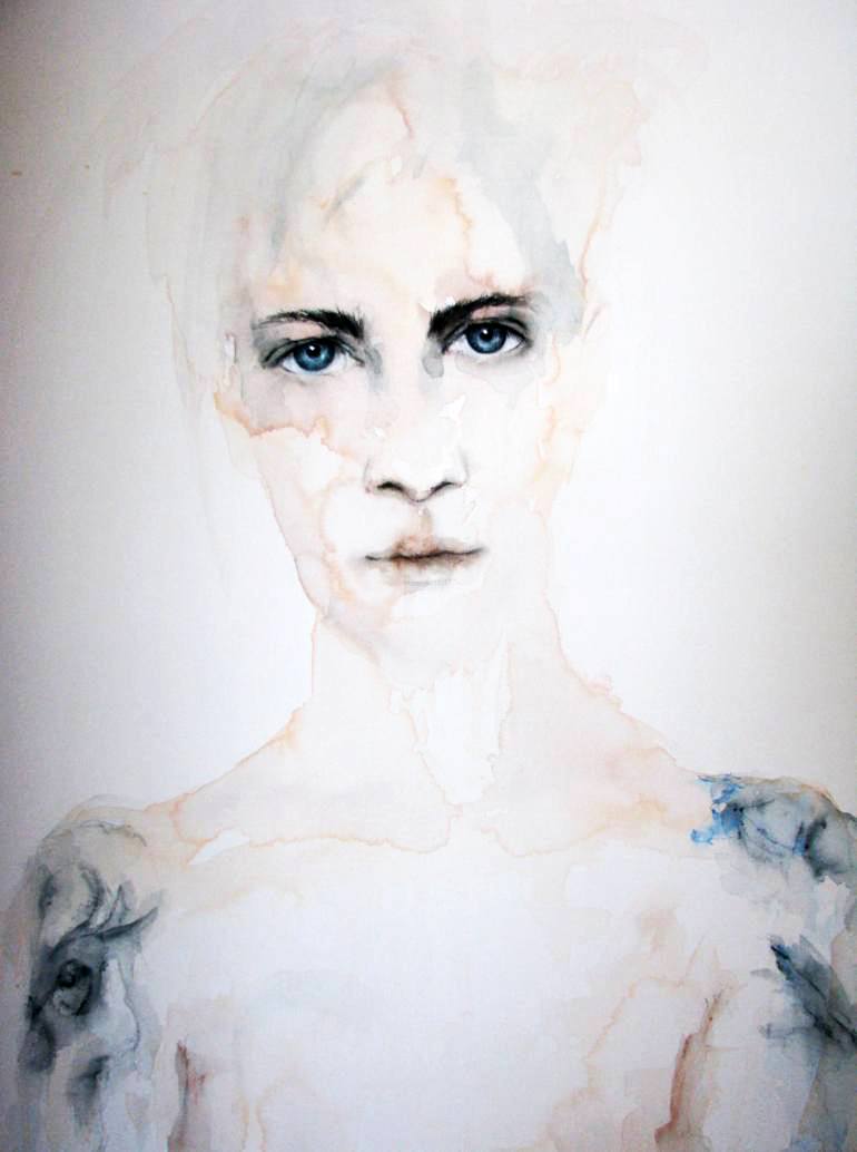 Ash - from The Bright Young Things series Painting by Fiona Maclean ...