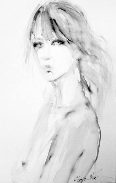 Print of Figurative Women Paintings by Fiona Maclean