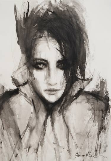 Original Figurative Fashion Paintings by Fiona Maclean