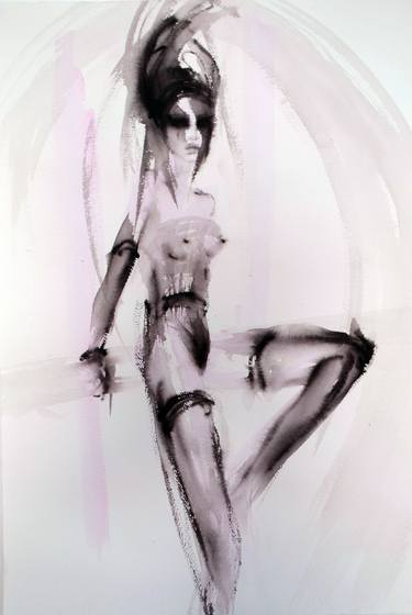 Print of Pop Art Nude Paintings by Fiona Maclean