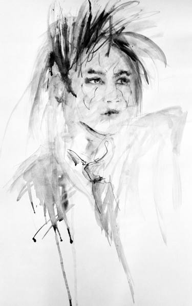 Print of Fine Art Fashion Paintings by Fiona Maclean