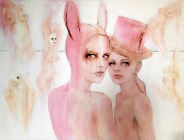 Print of Fine Art Nude Paintings by Fiona Maclean