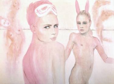 Print of Nude Paintings by Fiona Maclean