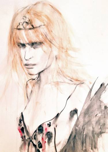 Original Fashion Paintings by Fiona Maclean