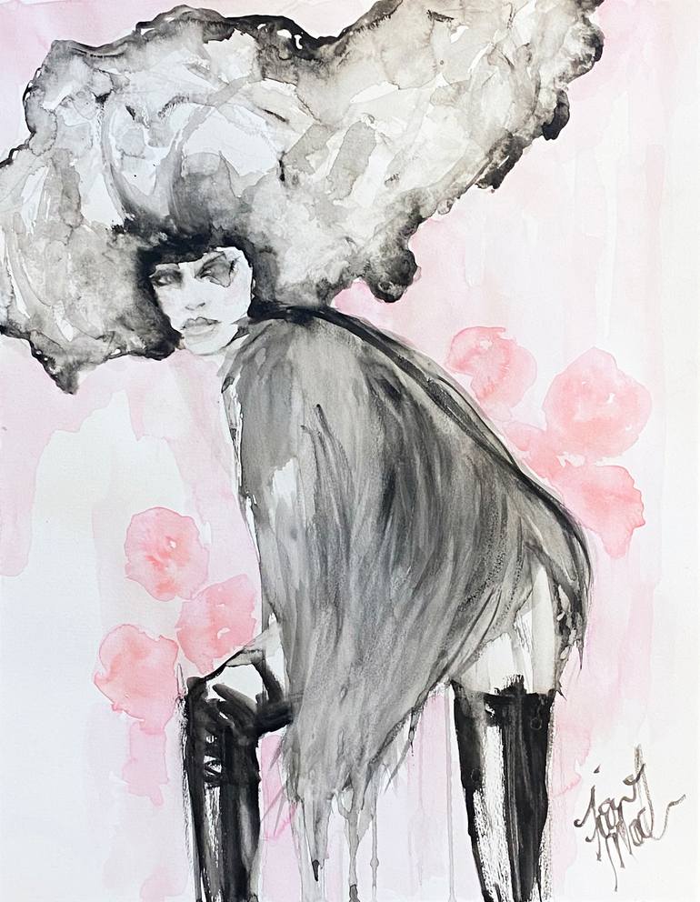 Original Figurative Women Painting by Fiona Maclean