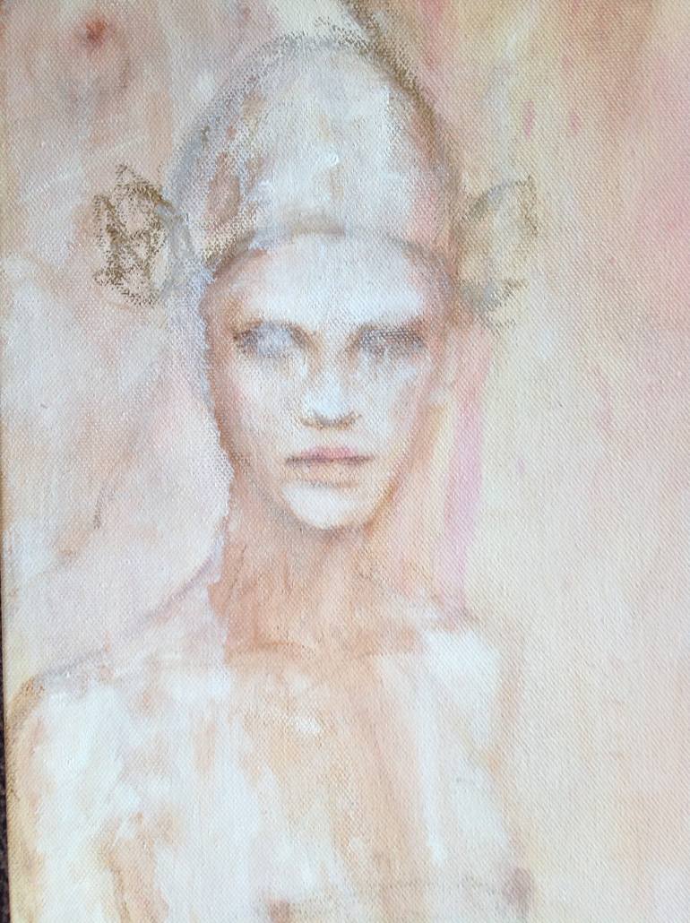 Original Fine Art Nude Painting by Fiona Maclean