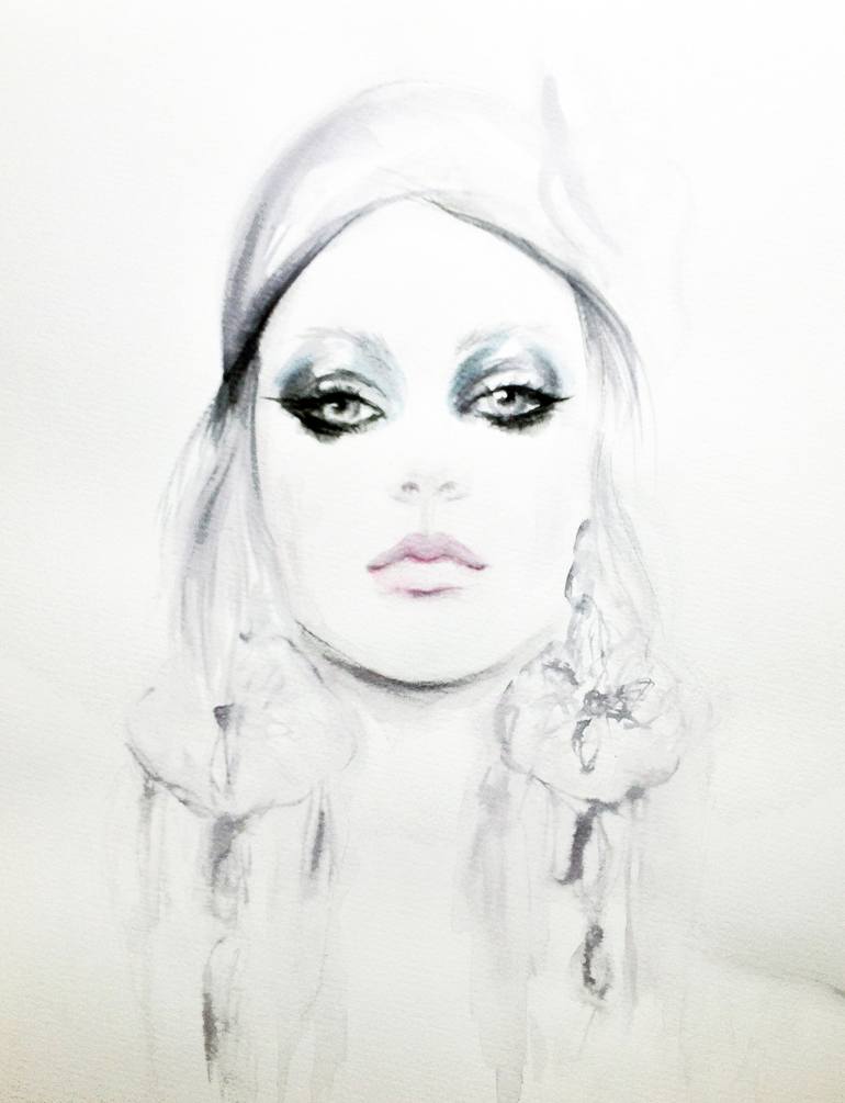 Zara Painting by Fiona Maclean | Saatchi Art