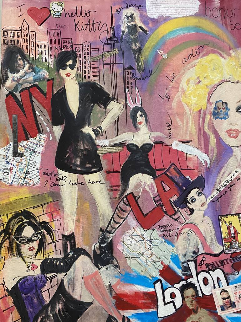 Original Pop Culture/Celebrity Painting by Fiona Maclean