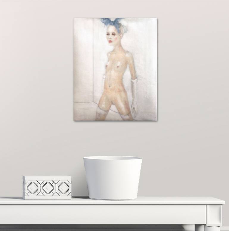 Original Figurative Nude Painting by Fiona Maclean