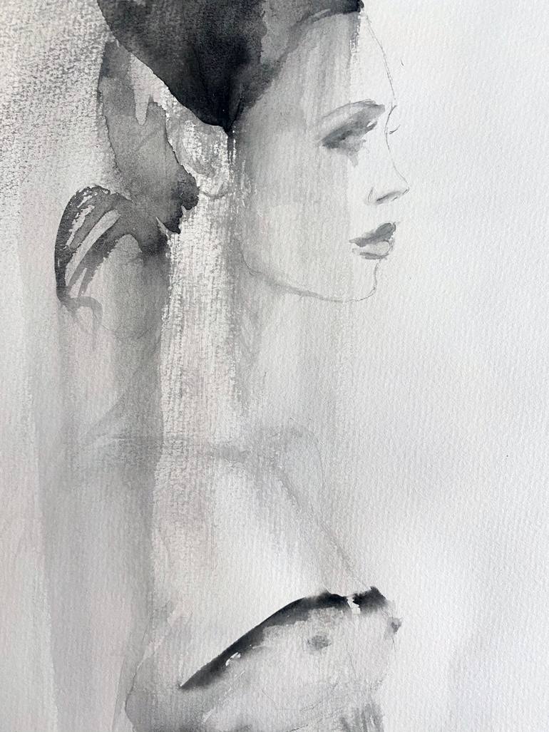 Original Expressionism Fashion Painting by Fiona Maclean