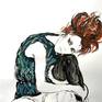 Collection Egon Schiele inspired paintings & drawings