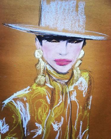 Print of Fashion Paintings by Fiona Maclean