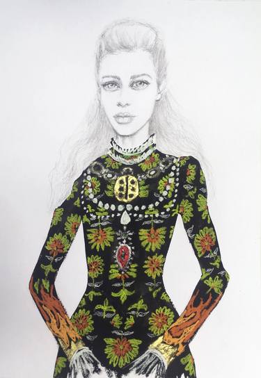 Print of Fashion Drawings by Fiona Maclean