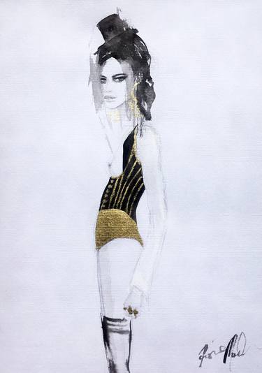 Print of Figurative Fashion Paintings by Fiona Maclean