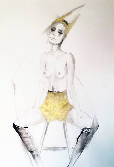 Print of Illustration Nude Paintings by Fiona Maclean