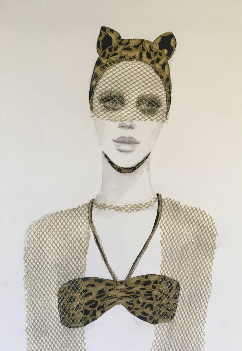 Original Fashion Drawing by Fiona Maclean