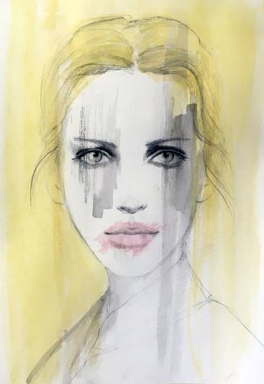 Original Fine Art Portrait Paintings by Fiona Maclean