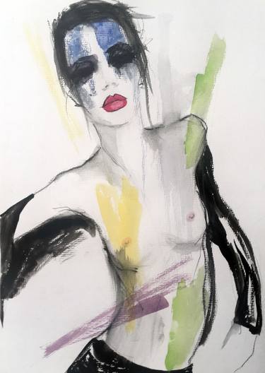 Print of Women Paintings by Fiona Maclean