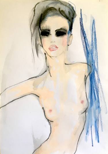 Print of Figurative Fashion Paintings by Fiona Maclean