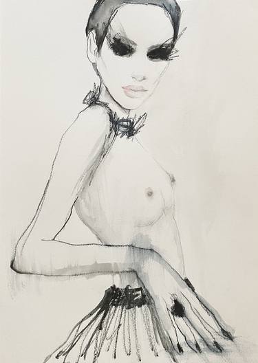 Print of Impressionism Fashion Paintings by Fiona Maclean