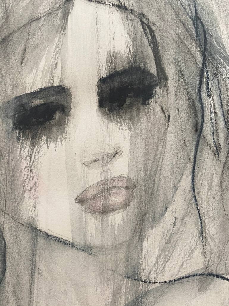 Original Expressionism Nude Painting by Fiona Maclean