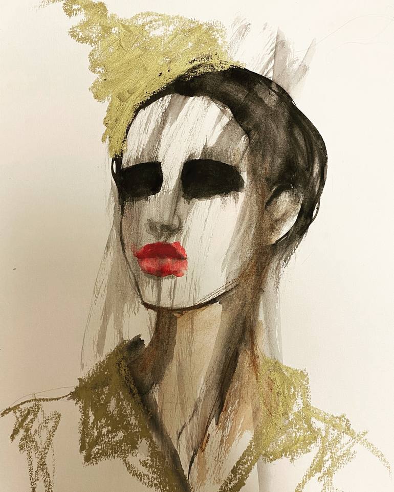 Original Impressionism Fashion Painting by Fiona Maclean