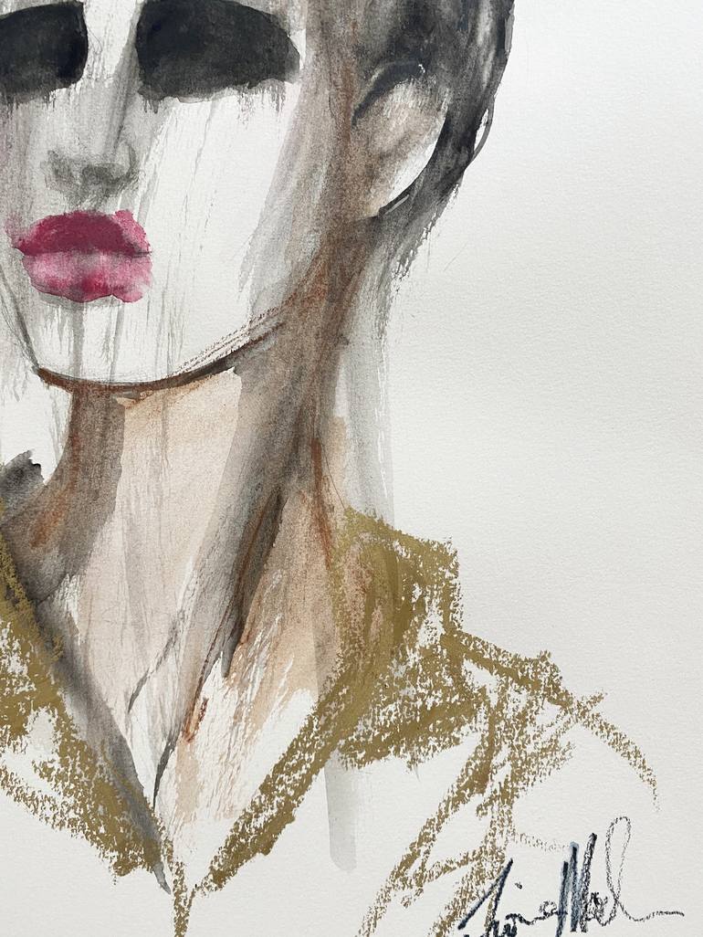 Original Impressionism Fashion Painting by Fiona Maclean