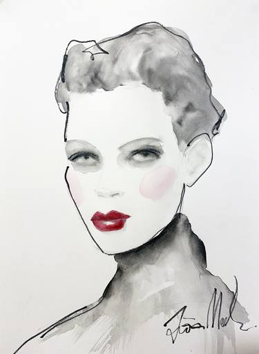 Original Impressionism Women Paintings by Fiona Maclean