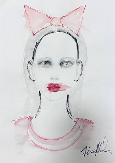 Print of Impressionism Fashion Drawings by Fiona Maclean