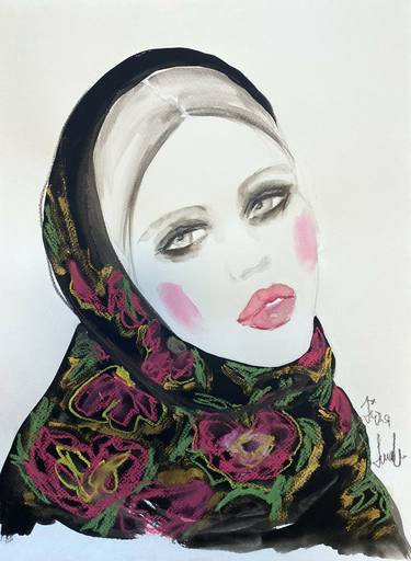 Original Fashion Paintings by Fiona Maclean