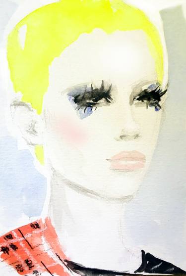 Print of Fashion Paintings by Fiona Maclean