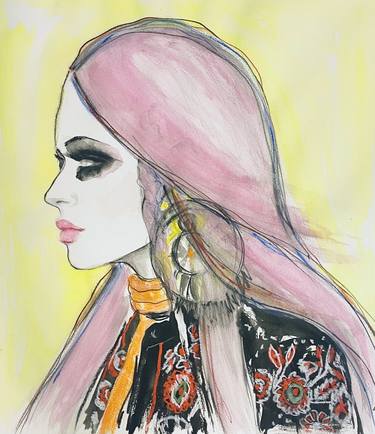 Print of Impressionism Fashion Paintings by Fiona Maclean