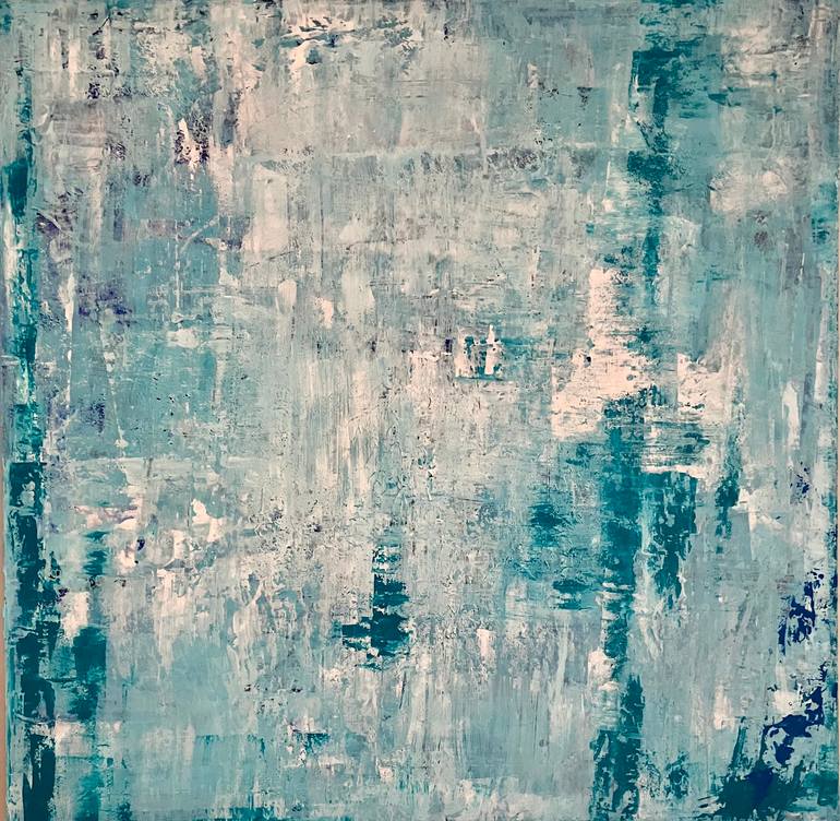 Original Abstract Expressionism Abstract Painting by Alison Alexandra