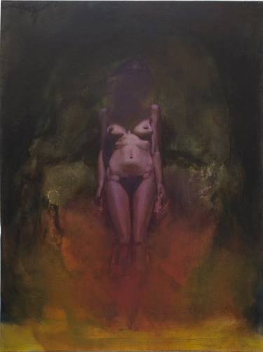 Original Expressionism Nude Paintings by Joaquin Jara